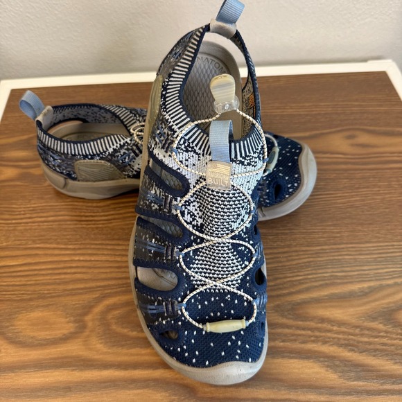 KEEN Clearwater CNX Navy Hiking Sandals Women's 10 Water Shoes Outdoor Sport - Picture 2 of 7